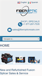 Mobile Screenshot of fiberopticresale.com